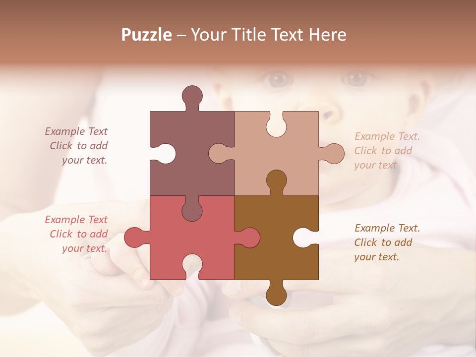 Child Girl Cultivating PowerPoint Template