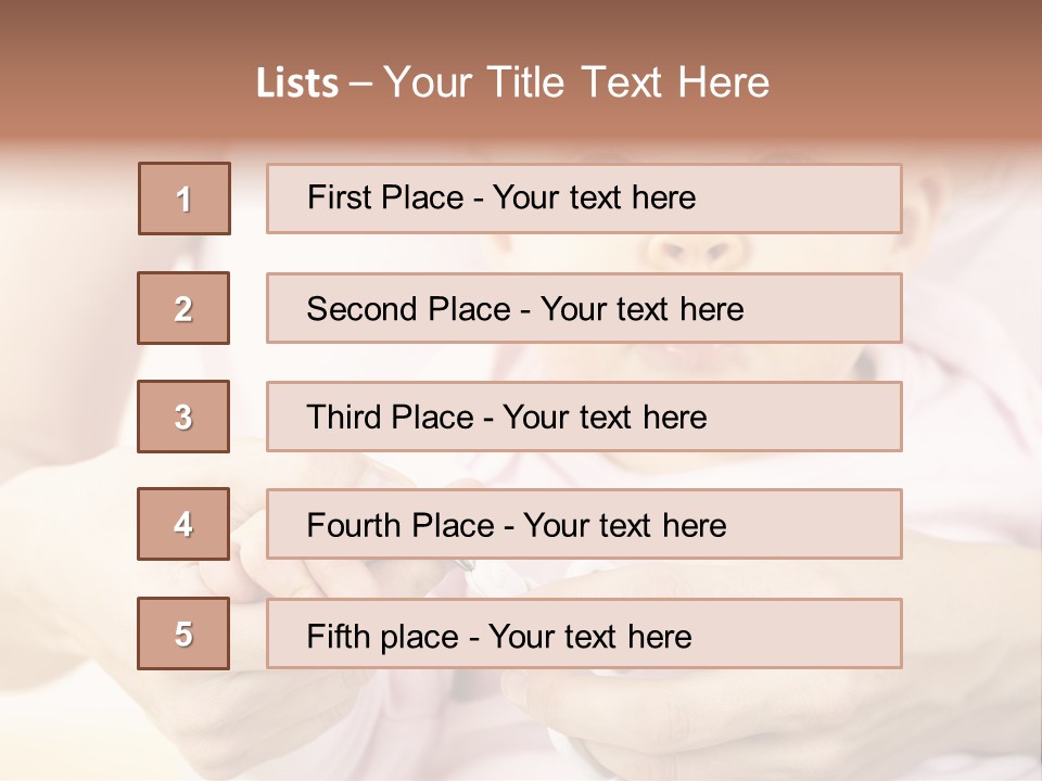 Child Girl Cultivating PowerPoint Template