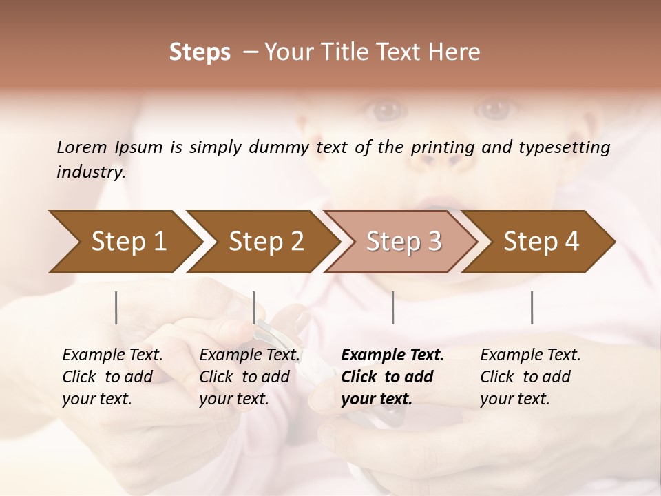 Child Girl Cultivating PowerPoint Template