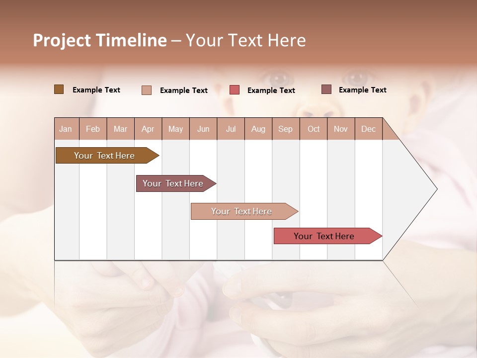 Child Girl Cultivating PowerPoint Template