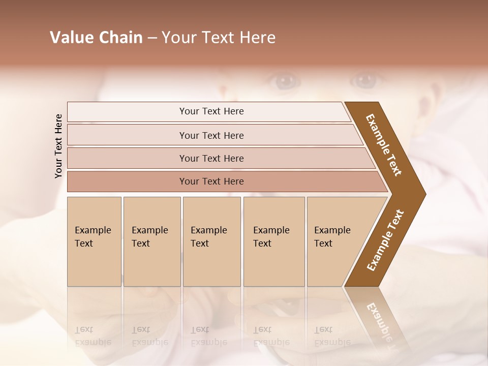 Child Girl Cultivating PowerPoint Template