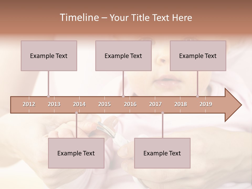 Child Girl Cultivating PowerPoint Template