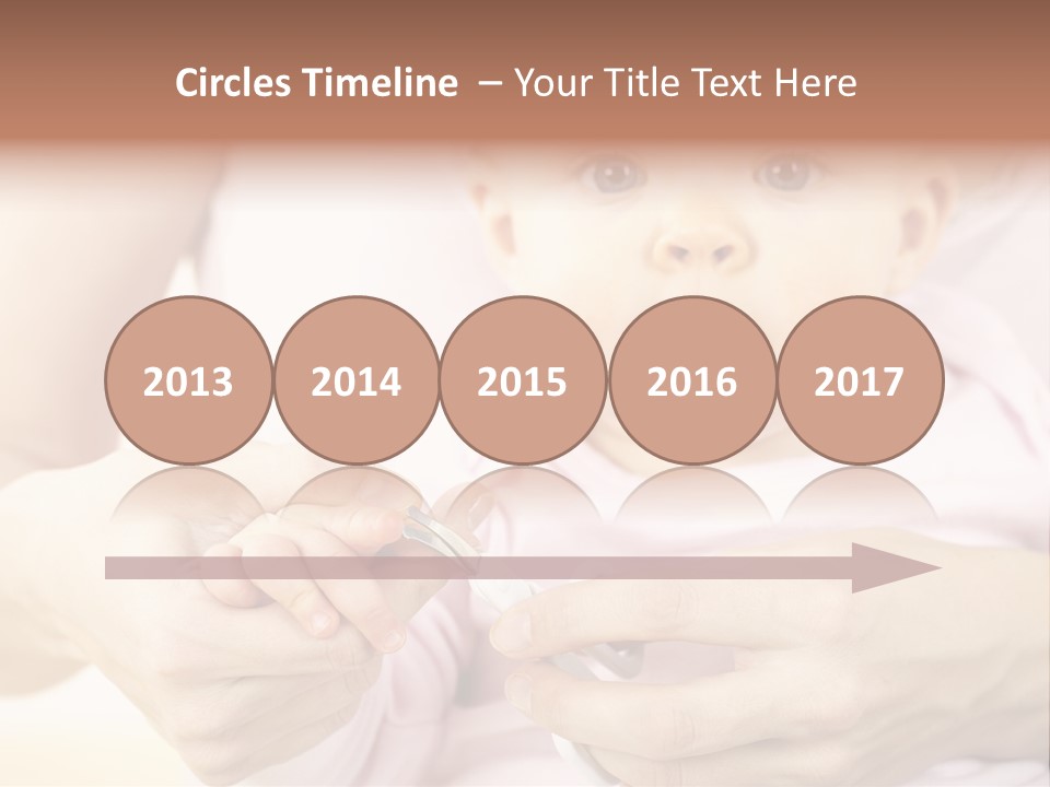 Child Girl Cultivating PowerPoint Template