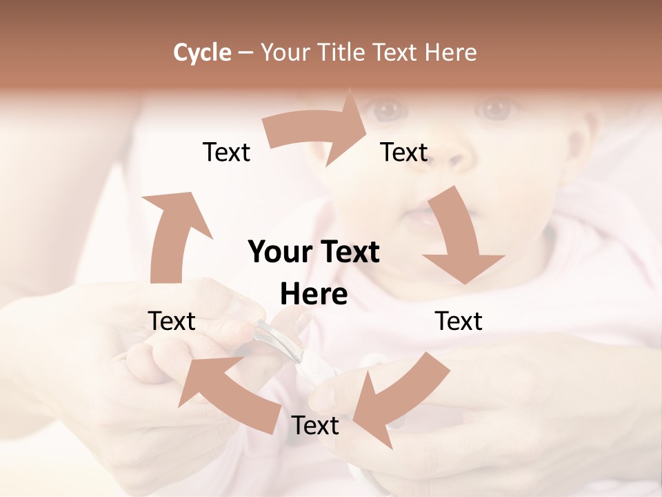 Child Girl Cultivating PowerPoint Template