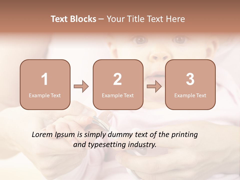 Child Girl Cultivating PowerPoint Template