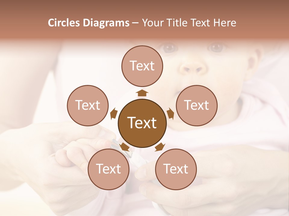 Child Girl Cultivating PowerPoint Template