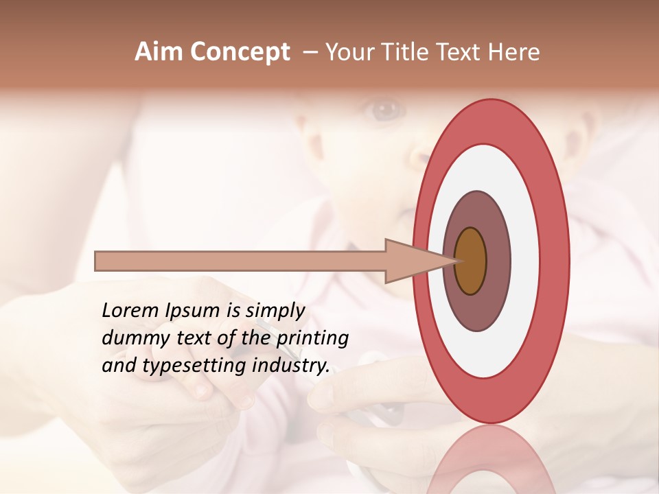 Child Girl Cultivating PowerPoint Template