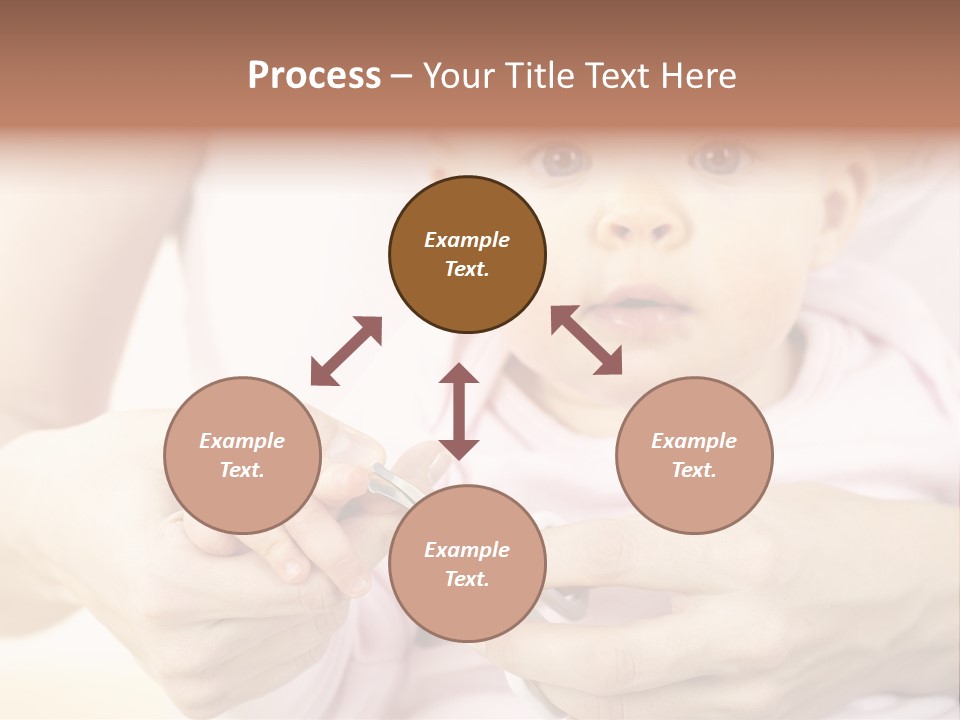 Child Girl Cultivating PowerPoint Template