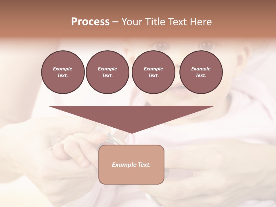 Child Girl Cultivating PowerPoint Template