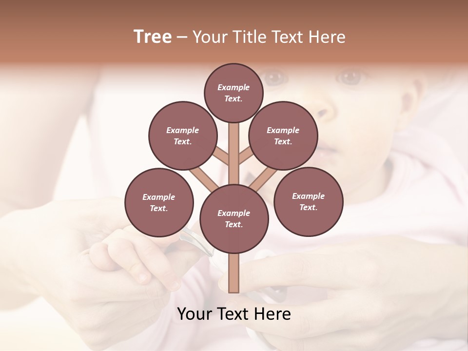 Child Girl Cultivating PowerPoint Template