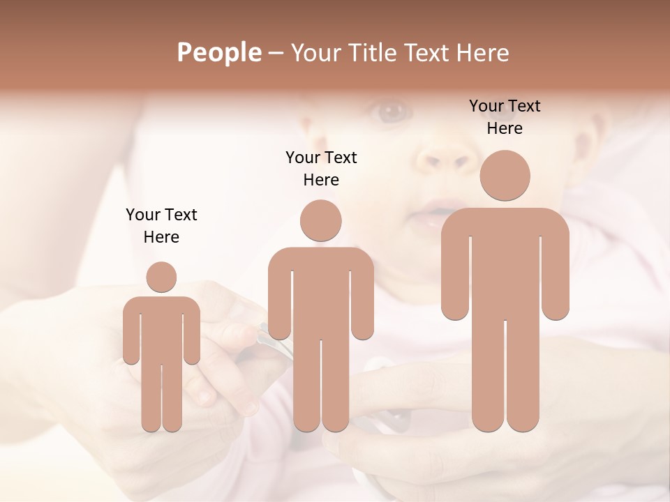 Child Girl Cultivating PowerPoint Template