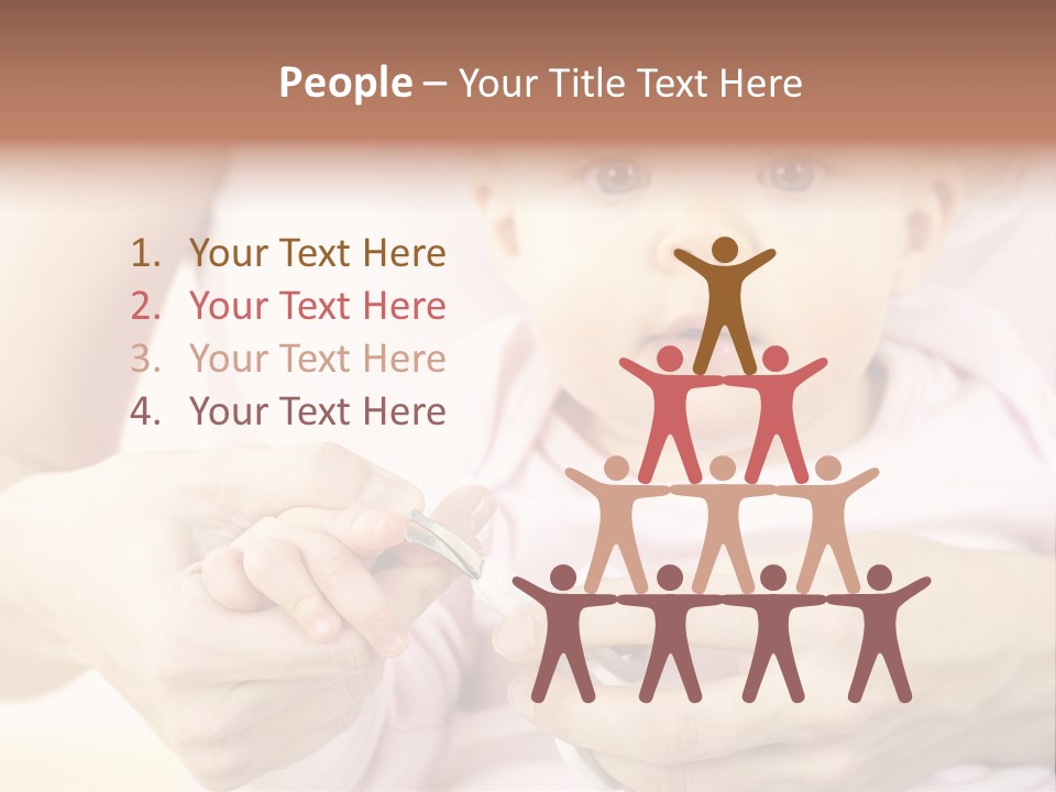 Child Girl Cultivating PowerPoint Template