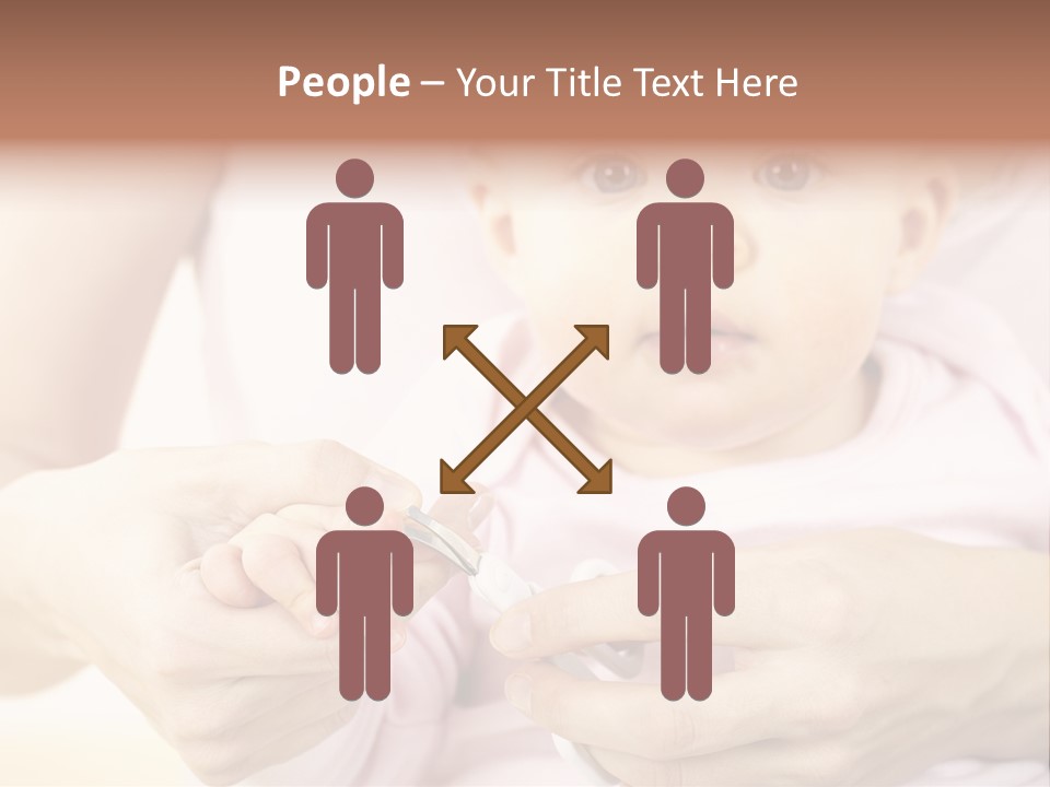 Child Girl Cultivating PowerPoint Template