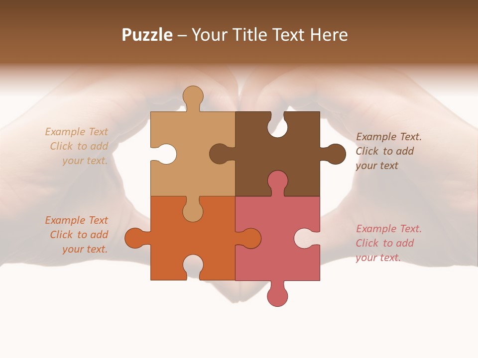 Human Protection Love PowerPoint Template