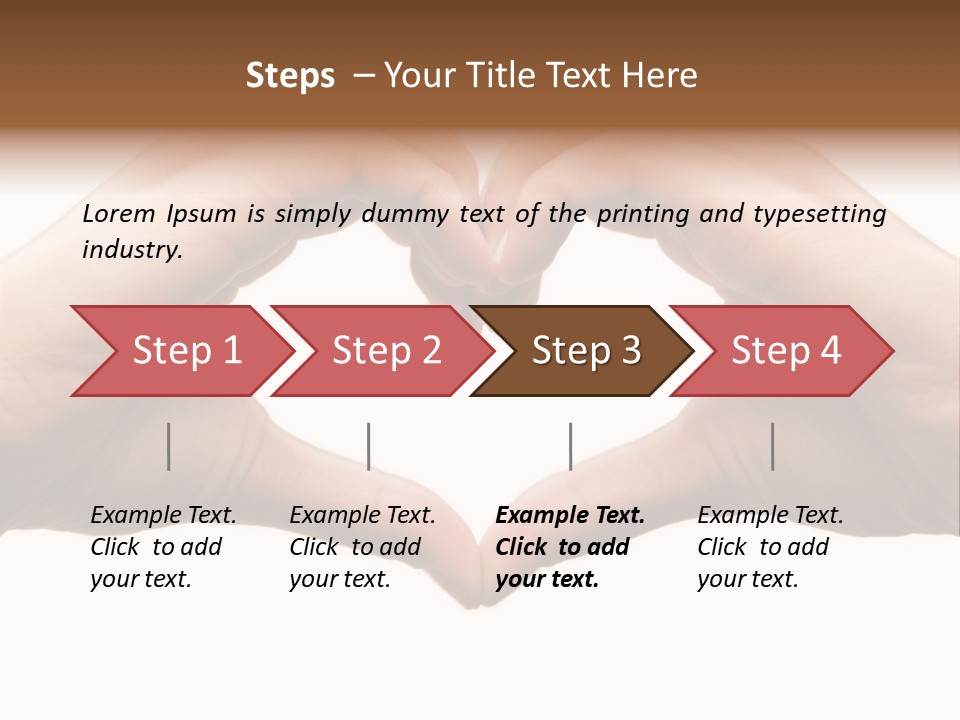 Human Protection Love PowerPoint Template