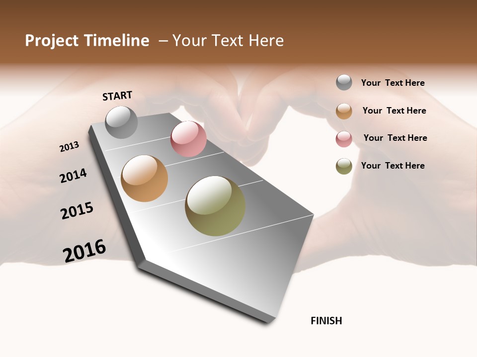 Human Protection Love PowerPoint Template