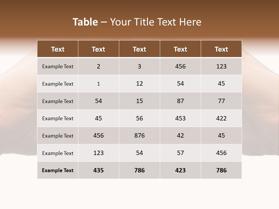 Human Protection Love PowerPoint Template