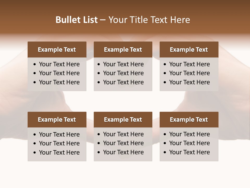 Human Protection Love PowerPoint Template