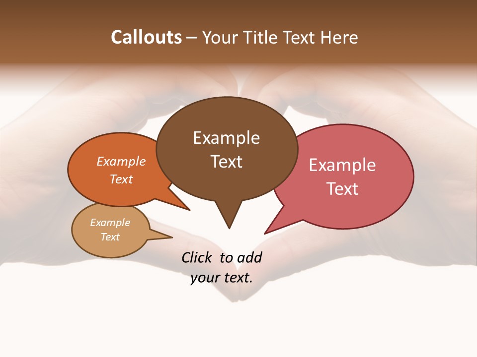 Human Protection Love PowerPoint Template