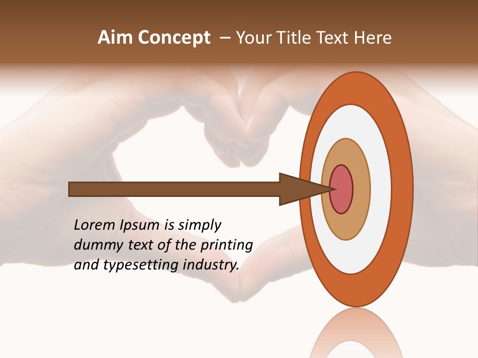 Human Protection Love PowerPoint Template