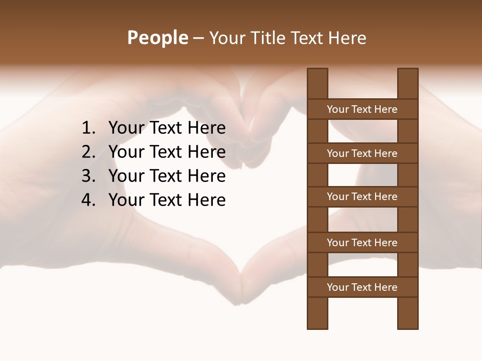 Human Protection Love PowerPoint Template