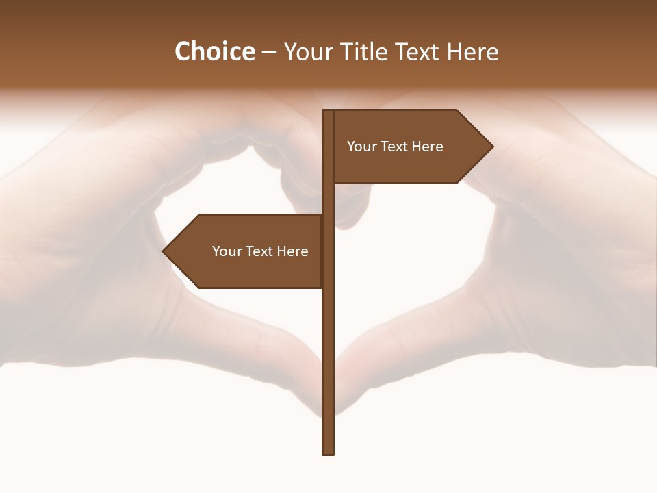 Human Protection Love PowerPoint Template