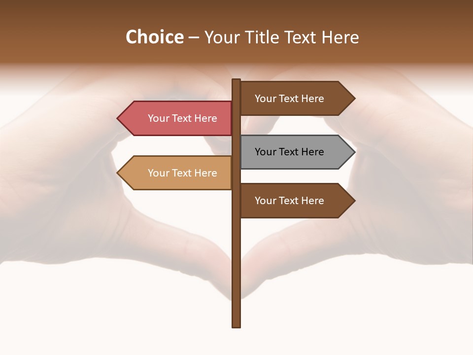 Human Protection Love PowerPoint Template