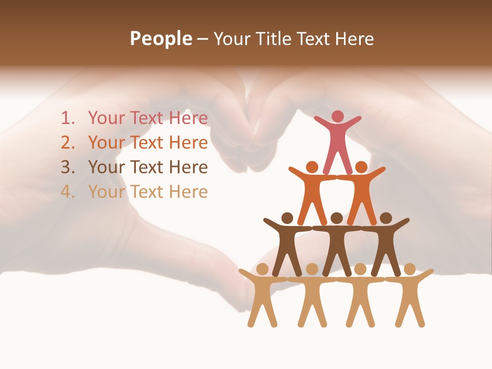 Human Protection Love PowerPoint Template