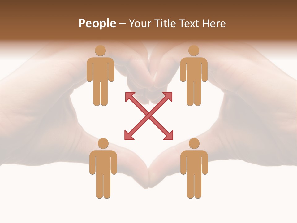 Human Protection Love PowerPoint Template