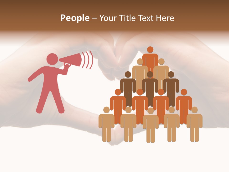 Human Protection Love PowerPoint Template