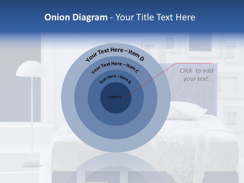 Headboard Apartment Wall PowerPoint Template