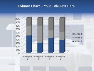 Headboard Apartment Wall PowerPoint Template