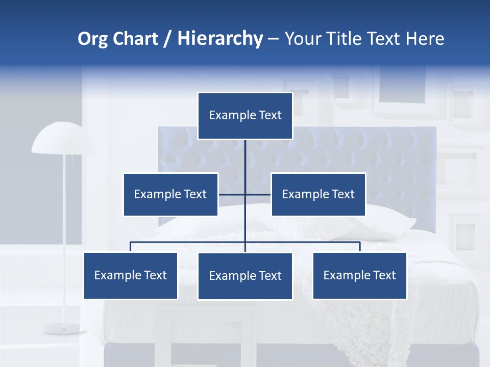 Headboard Apartment Wall PowerPoint Template