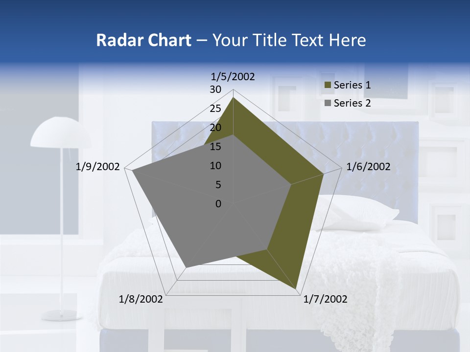 Headboard Apartment Wall PowerPoint Template