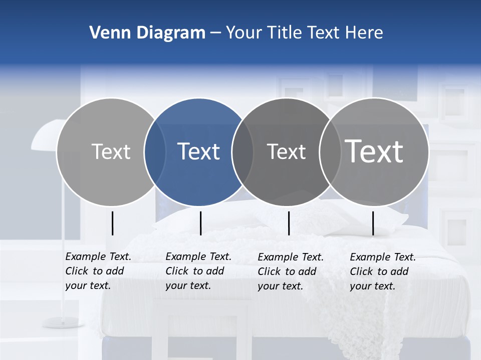 Headboard Apartment Wall PowerPoint Template
