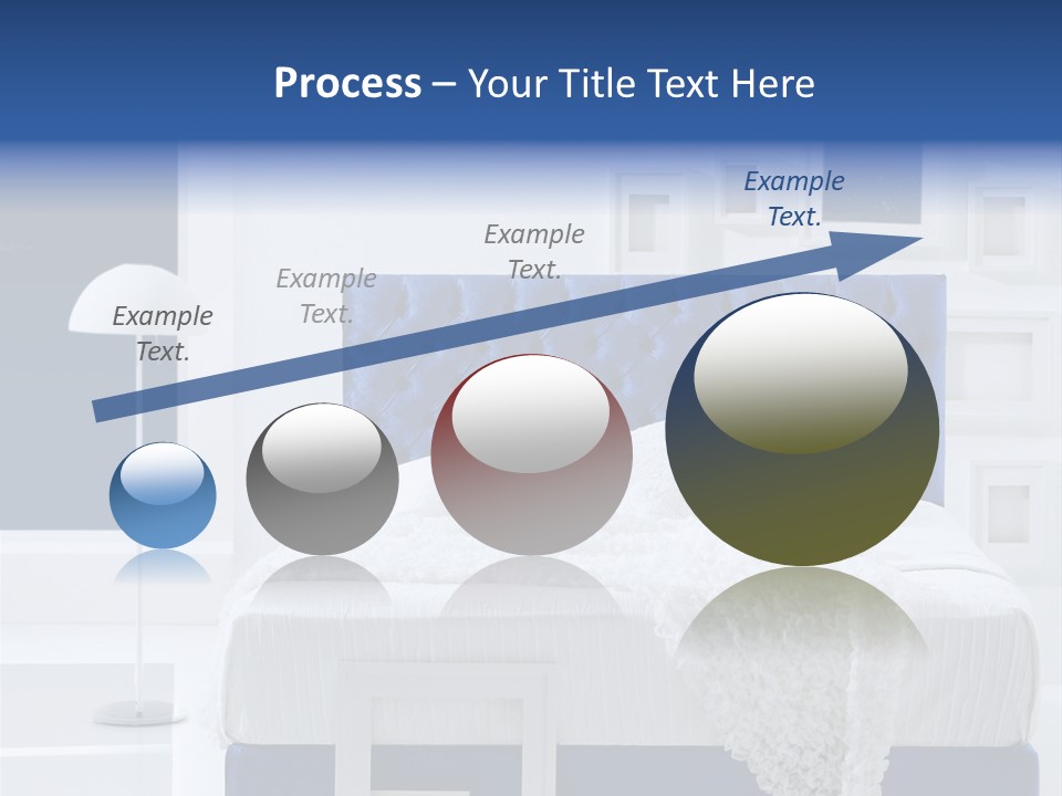 Headboard Apartment Wall PowerPoint Template