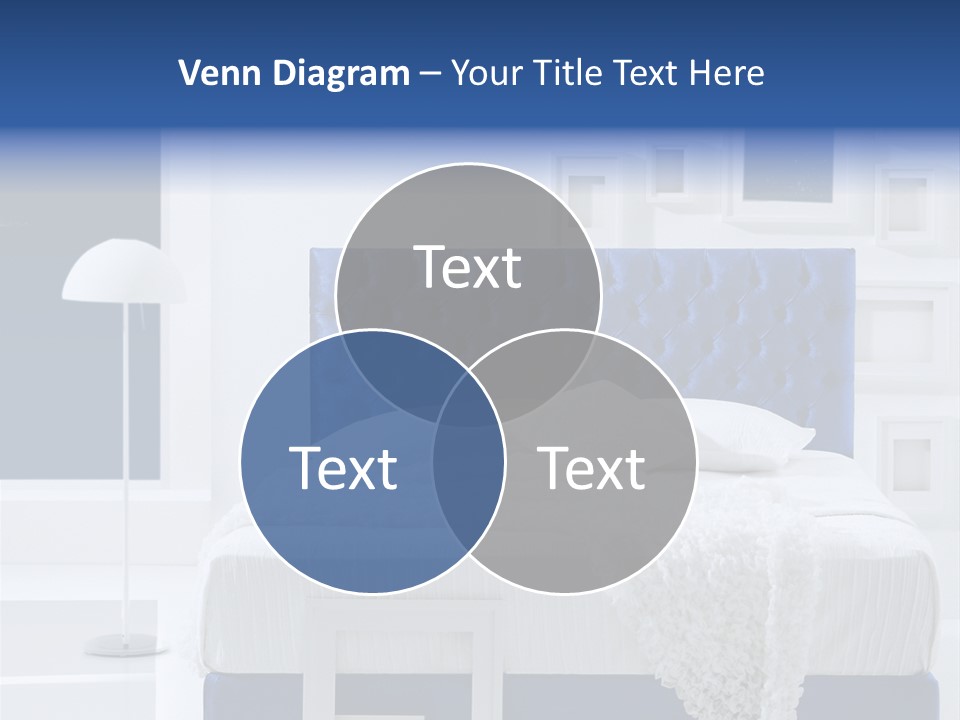 Headboard Apartment Wall PowerPoint Template