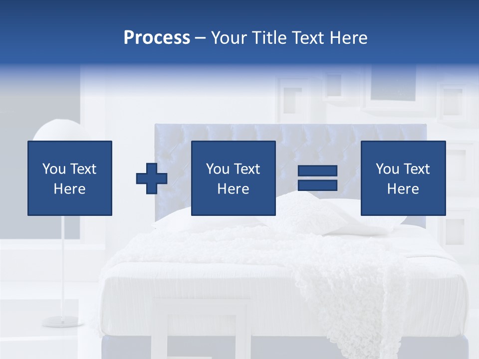 Headboard Apartment Wall PowerPoint Template