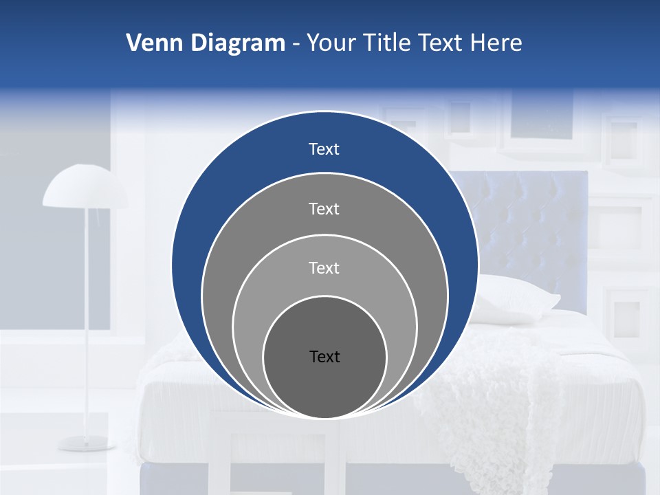 Headboard Apartment Wall PowerPoint Template