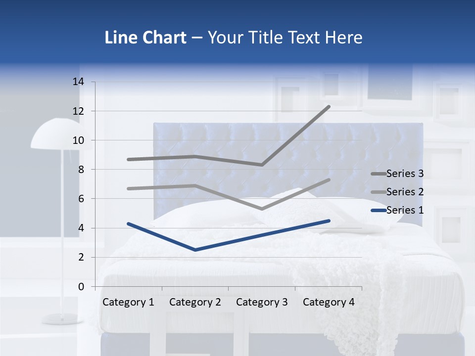 Headboard Apartment Wall PowerPoint Template