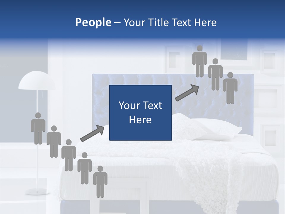 Headboard Apartment Wall PowerPoint Template