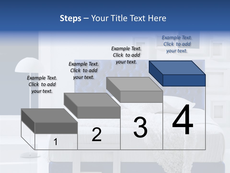 Headboard Apartment Wall PowerPoint Template