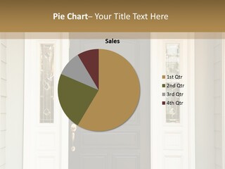 Welcome Affluence Porch PowerPoint Template