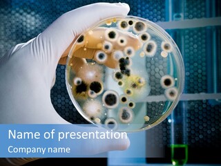 Biotechnology Medicine Analysis PowerPoint Template