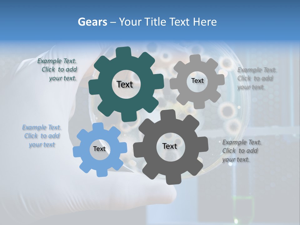 Biotechnology Medicine Analysis PowerPoint Template
