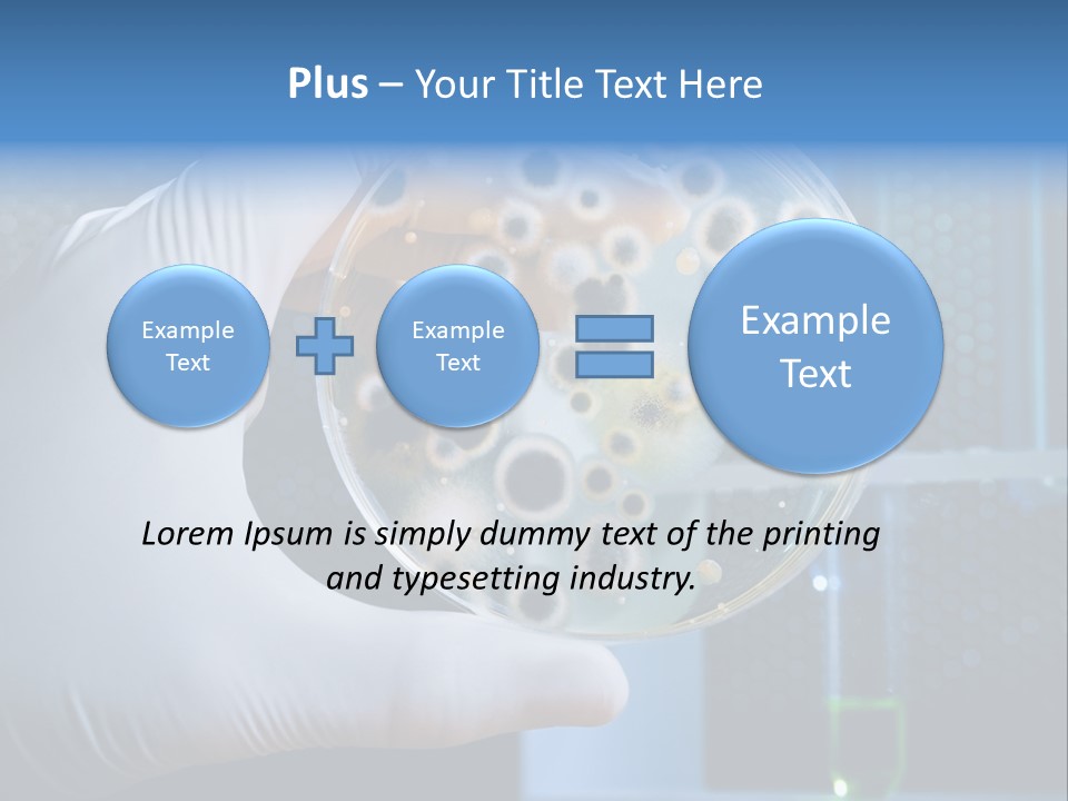 Biotechnology Medicine Analysis PowerPoint Template