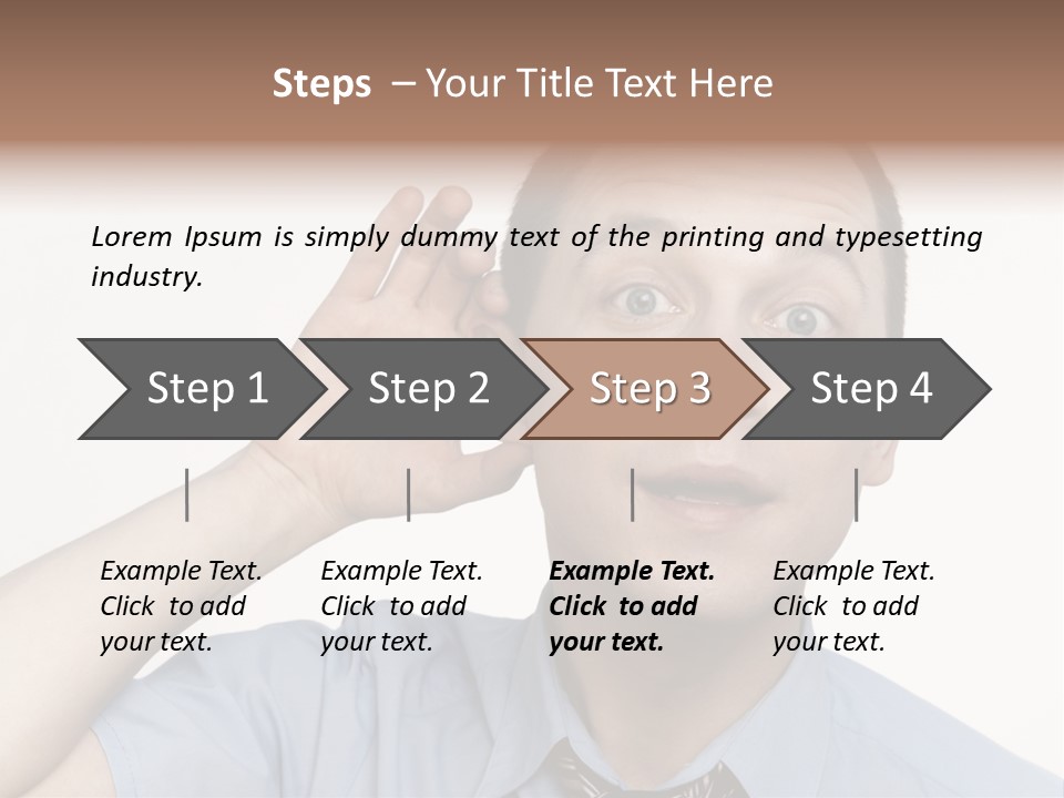 Baked Plate Squid PowerPoint Template