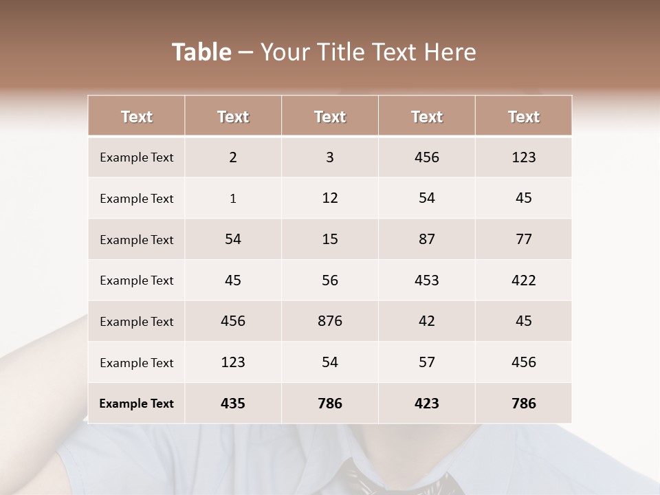Baked Plate Squid PowerPoint Template