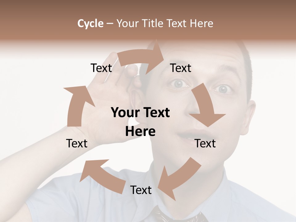 Baked Plate Squid PowerPoint Template