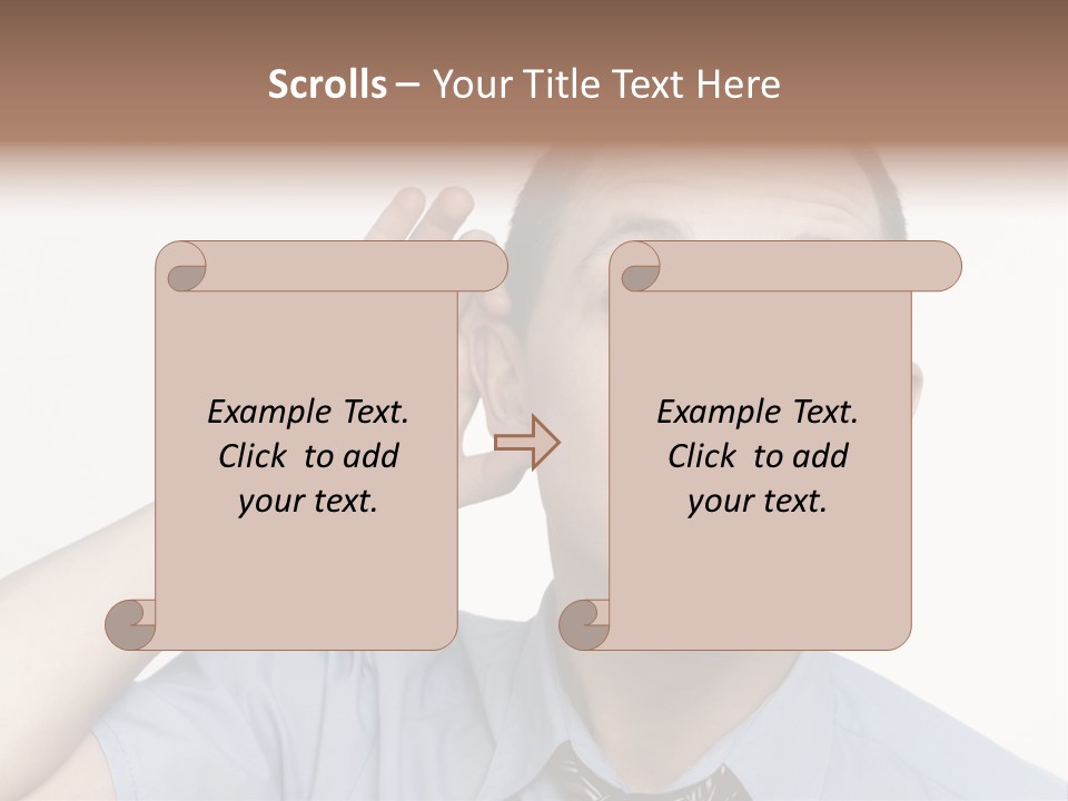 Baked Plate Squid PowerPoint Template